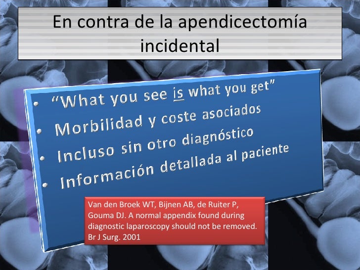 apendicectomia incidental